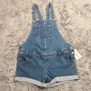 Isabel Maternity Denim Shortall Women's Size 4 Pregnancy NEW